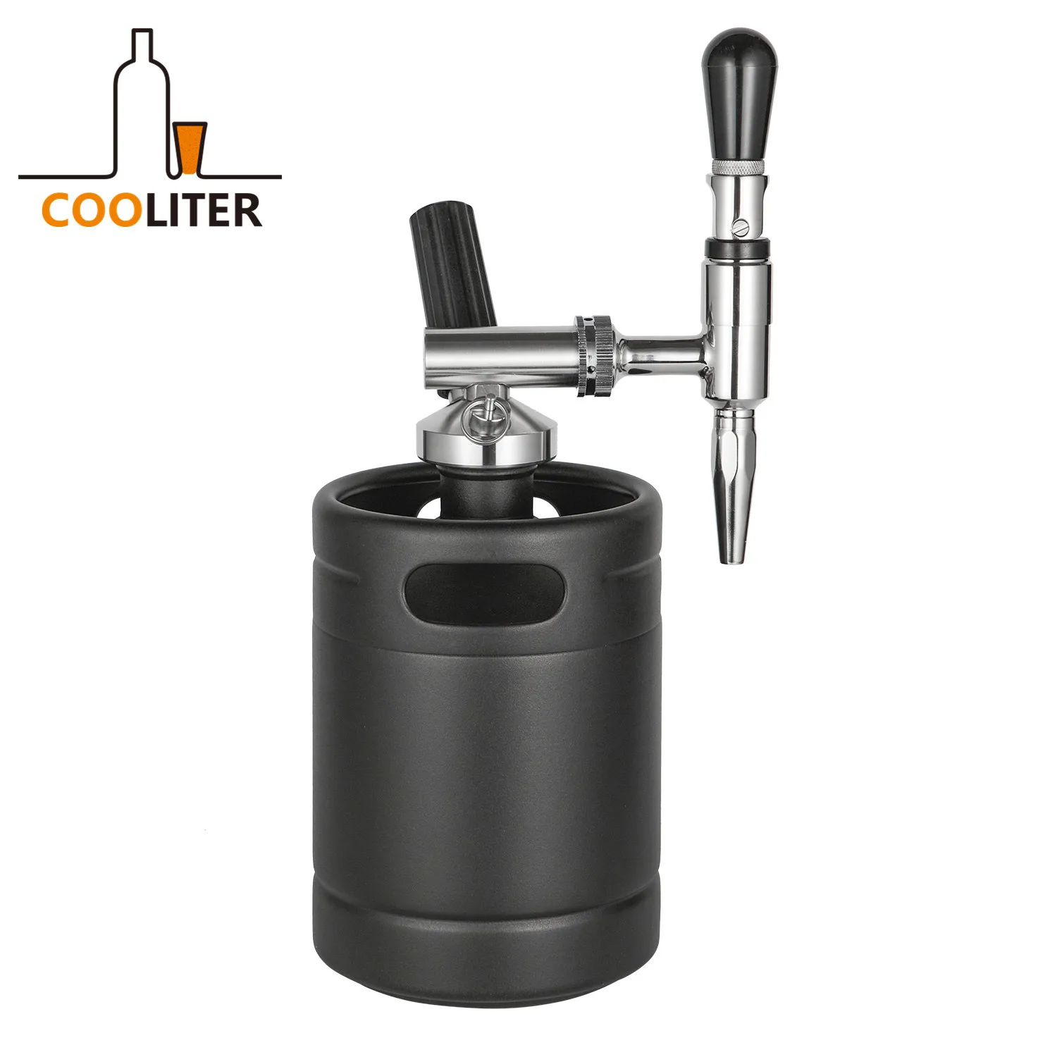 Прямая Заводская поставка лидер продаж популярная новая Кофеварка из нержавеющей стали nitro 8g unthread 2l 64oz