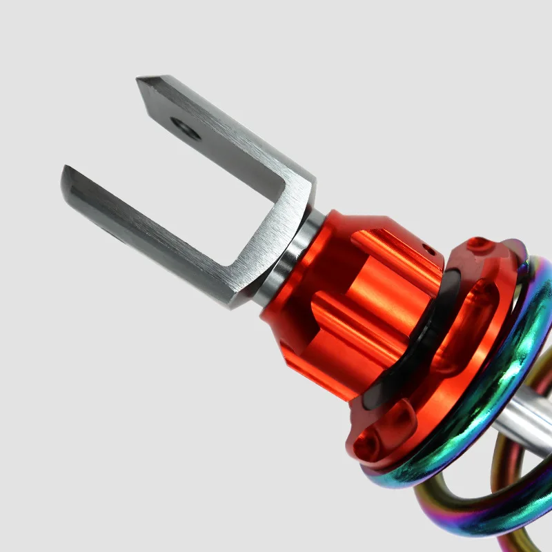  Electric motorcycle gradient color rear shock absorber modified 32cm