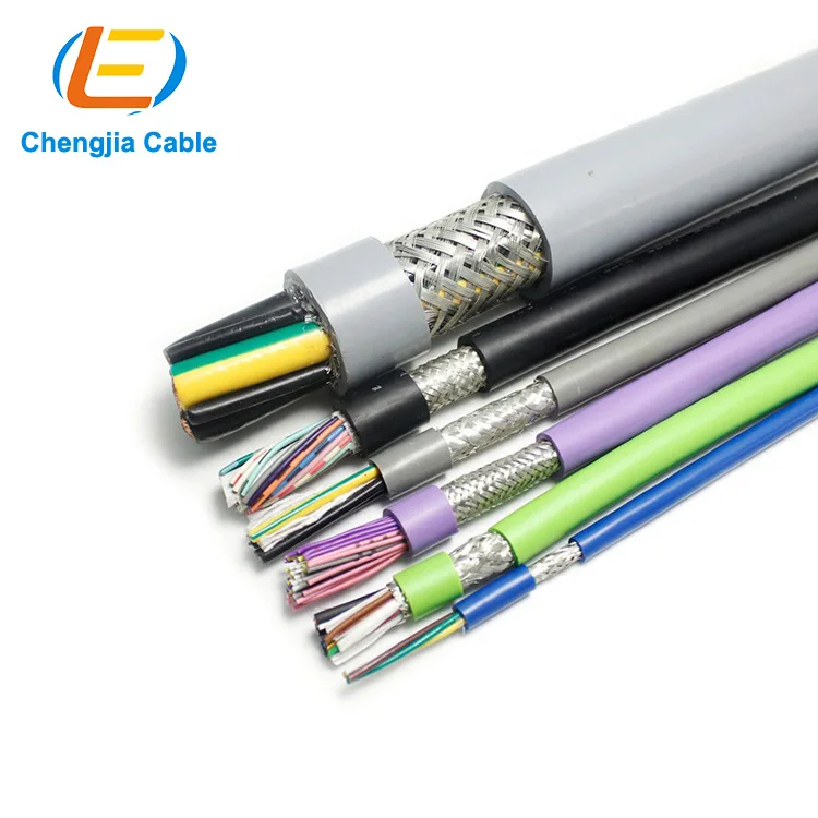 Pur Jacket Polyvinyl Chloride Pvc Cable Continuous Flexibility Robot Arm Supy Cable
