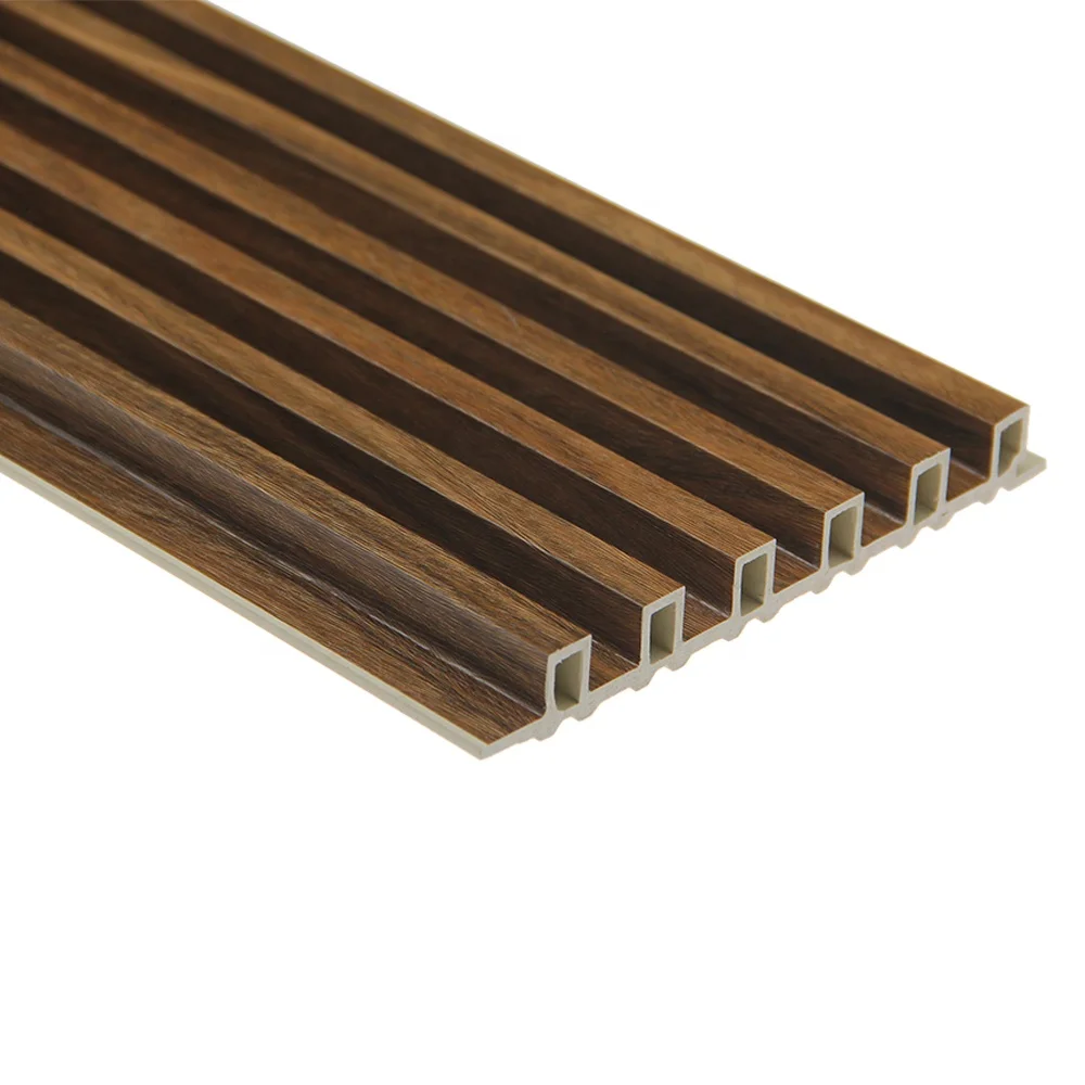 On Sale Water Proof Wood Plastic Composite Panel Fluted Wpc Wall Cladding Interior Wpc Wall Panel