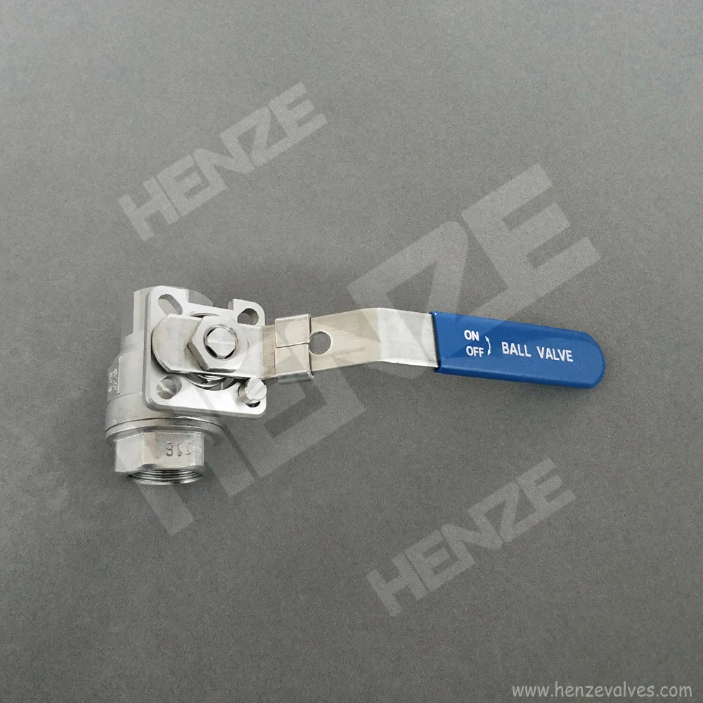 
SS304 SS316 Ball Valve Threaded Ends BSP NPT 