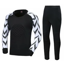 Custom Printing Goal keeper Soccer Training Set Design Long Sleeve Goalkeeper Goalkeeper Jersey