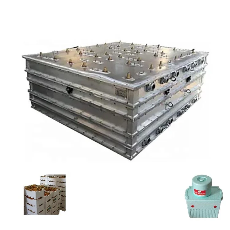CNC process Aluminum EPS Foam Mould Expandable Polystyrene EPS Moulds Steam Chamber