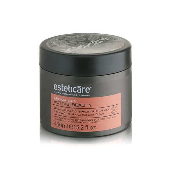 Thermoactive arnica massage cream 450 ml body care slimming body anti-cellulite ani-aging natural acid sports massage