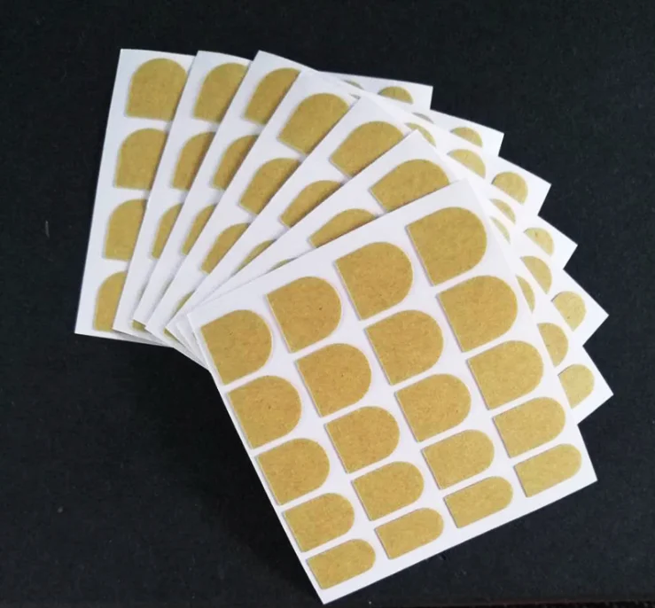 Клей клейкая лента для Накладные искусственные нажмите на накладные ногти для ног с клеем