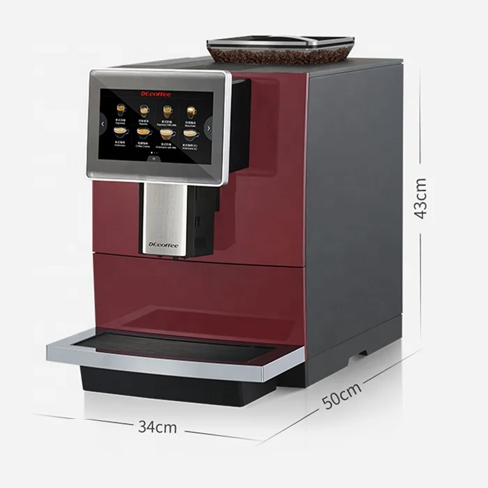 Dr.Coffee H10 Black Color 2L Water Tank 220V Automatic Espresso Coffee Machine Maker