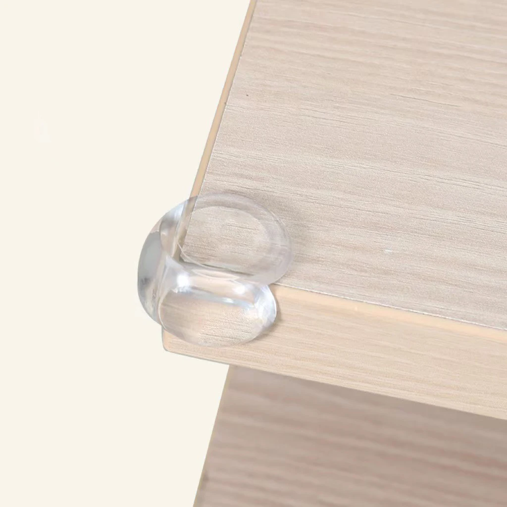 Furniture Corner Guard Edge Safety Bumpers Protectors with Upgraded Pre-Taped Strong Adhesive for Sharp Corners Table