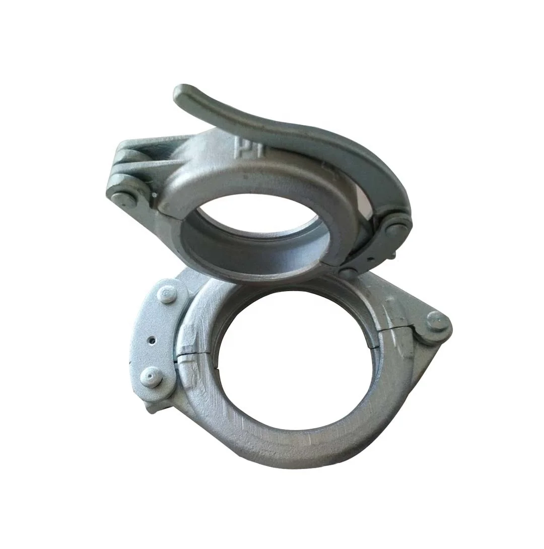 High pressure pipe clamp coupling quick release clamp