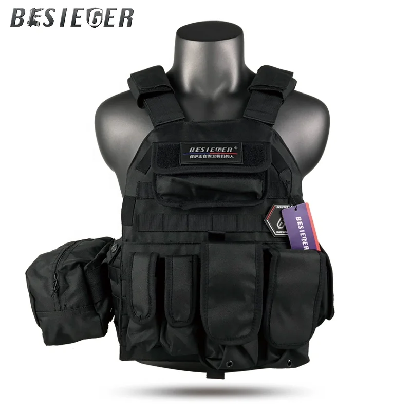 
Легкий военный тактический пуленепробиваемый жилет модульная система MOLLE пуленепробиваемый жилет 