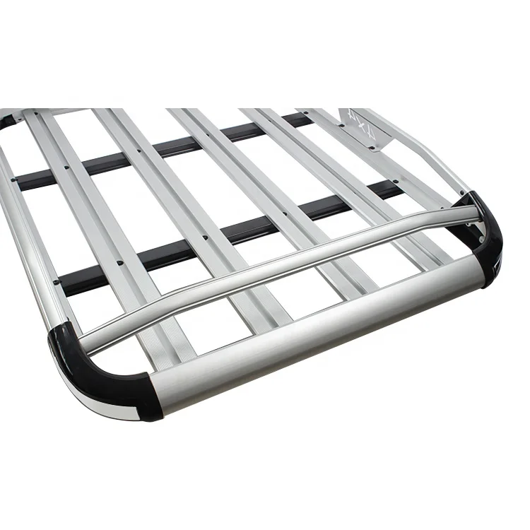TIROL Hot Selling High Quality Universal Car Hard Top Luggage Roof Rack Luggage Cargo Carrier Aluminium Roof Basket