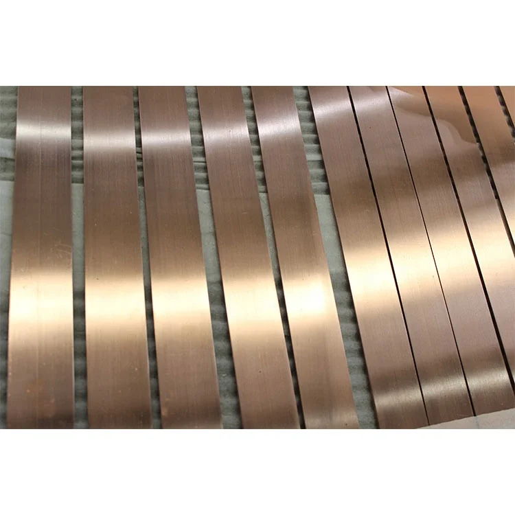C14730 Copper Strip Coil 0.1Mm Thick Copper Foil Tape Copper Sheets