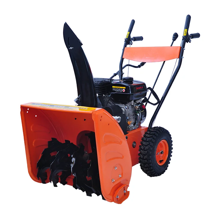 Multifunction Walk Behind Hand Push Snow Plow Thrower Blower Sweeper