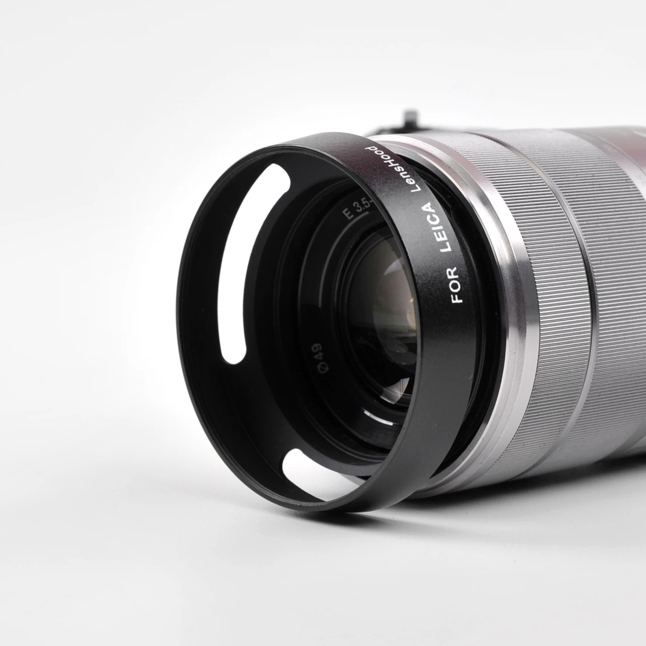 49 мм полый бленда объектива Универсальная металлическая для камеры Leica Canon Nikon Sony Pentax Olympus