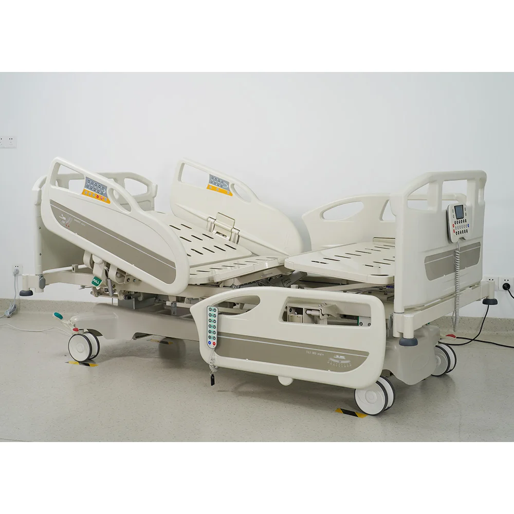 Best selling Hospital furniture ABS Electric Nursing Care Bed Patient Bed