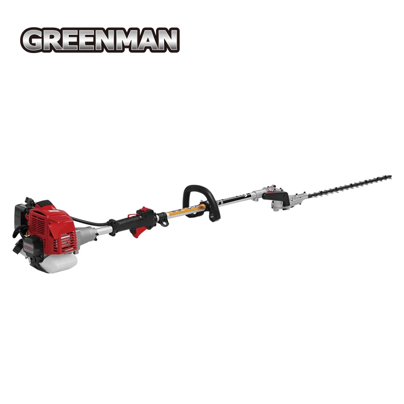270 degree angle adjustment  commercial Pole hedge trimmer with 26cc Kawasaki engine