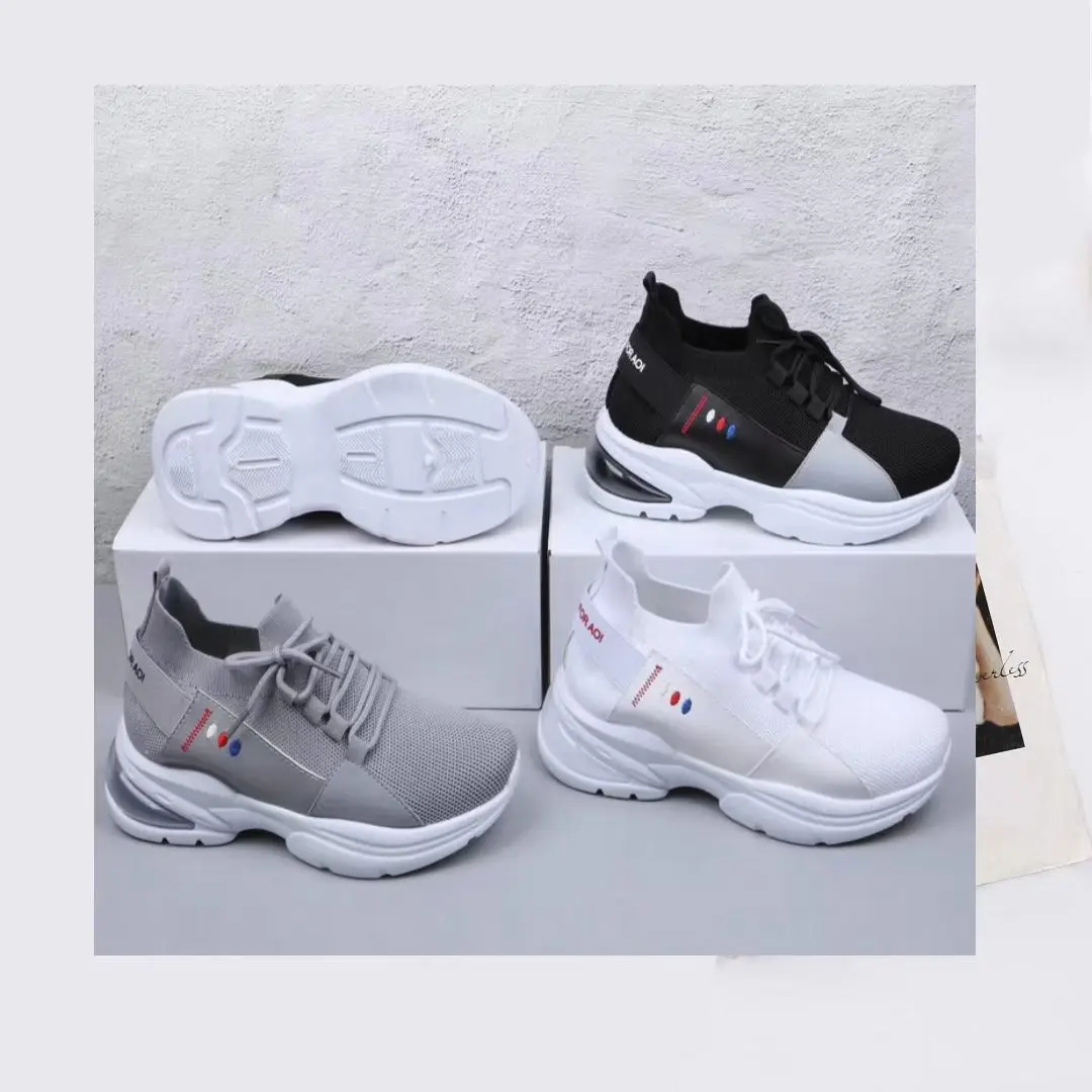 3.25 Dollar Model ZYX076 Size 36-41 Athletic Tennis Breathable Sports Women Fitness Walking Shoes With Many Colors