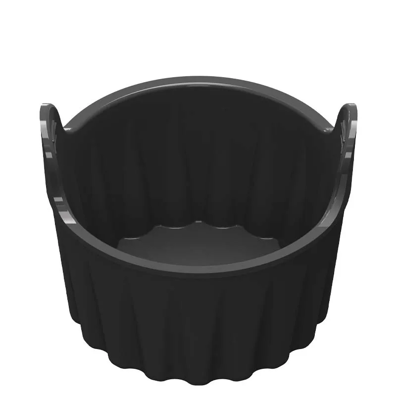 BPA-free Reusable Large Muffin Ramekins Air Fryer Egg Moulds Silicone Cake Mold Non-Stick Air Fryer Microwave Egg Poacher