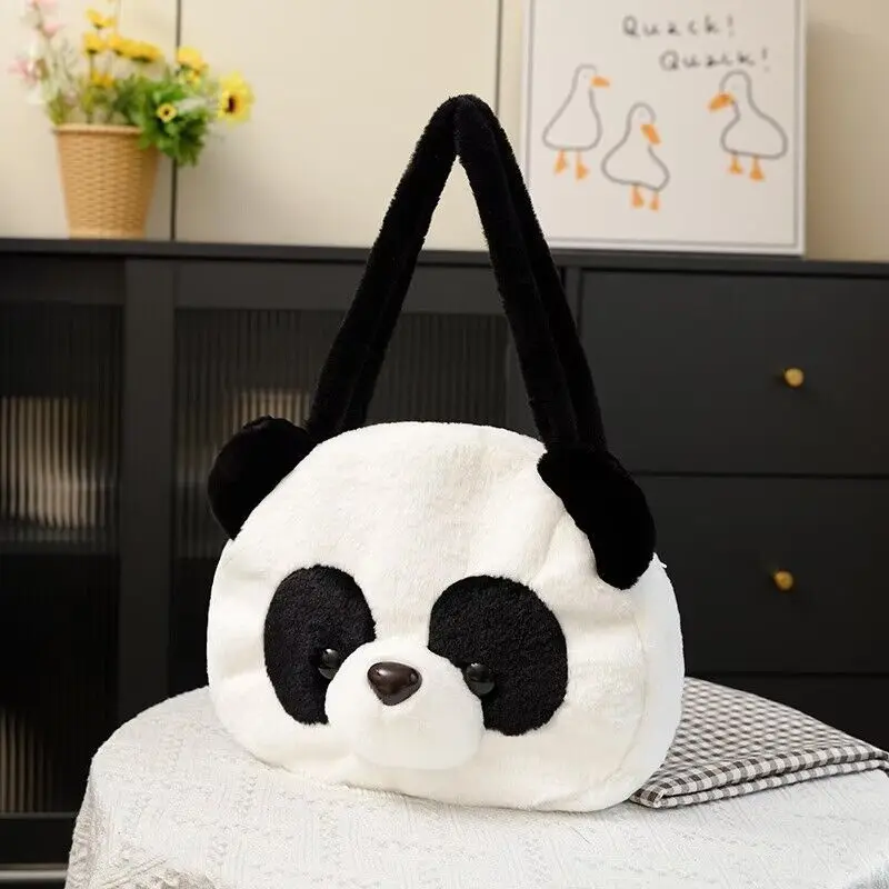 2024 Top Sale Fashion Cartoon Cute Cartoon Doll Decor Plush Toy Big Size Handbags Kawaii College Girl Shoulder Bags