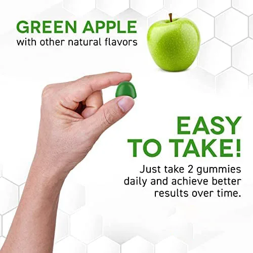 Magnesium Citrate Pressure Gummies with Theanine & Ashwagandha Extract Calming Support Vitamins Supplements