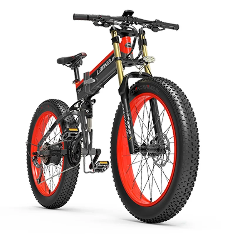 EU US warehouse CE city road folding ebike 48V 1000W powerful 17.5AH 26inch fat tire fatbike electric bicycle