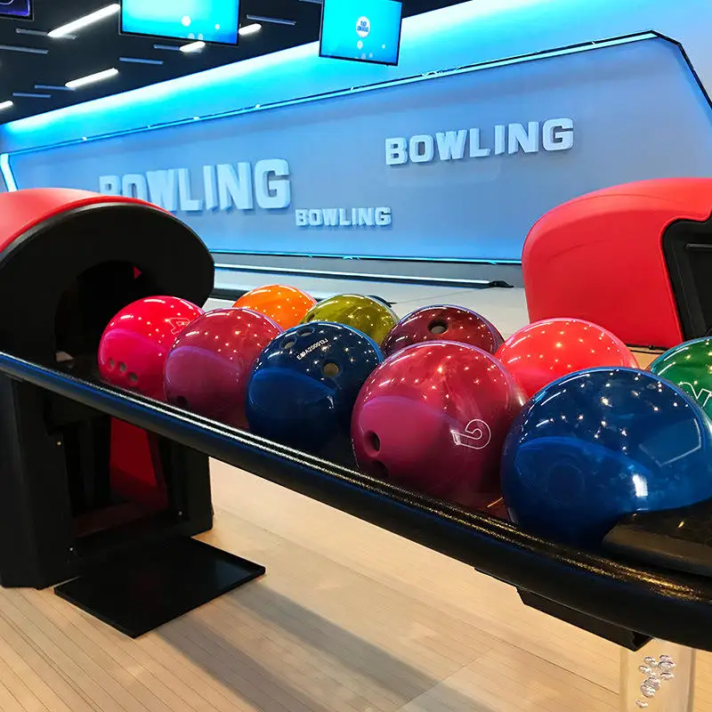 SUNMO Sports Family Entertainment Center bowling lane complete adult and kids bowling alley hot sale