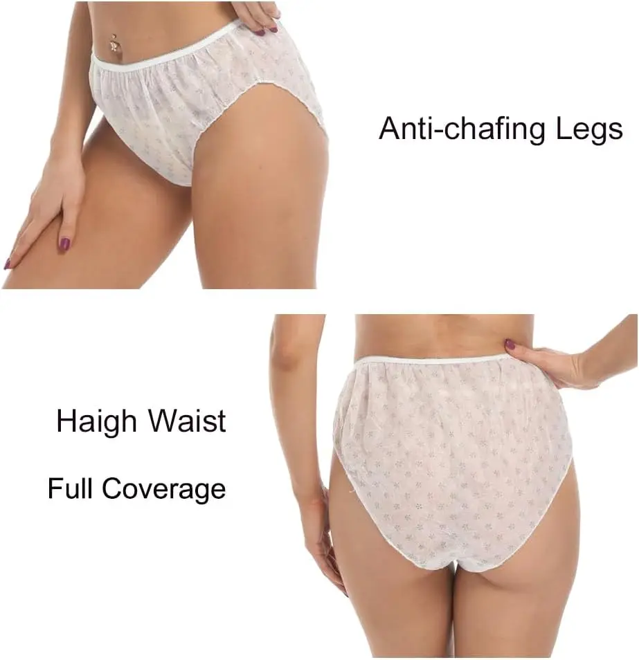 Women  Disposable Non-woven briefs offer High Quality Unisex SPA Body Single Use  Nonwoven sexy disposable underwear for woman