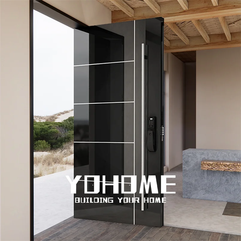 China top manufacturer luxury villa armored security doors for house exterior main door design front doors for home