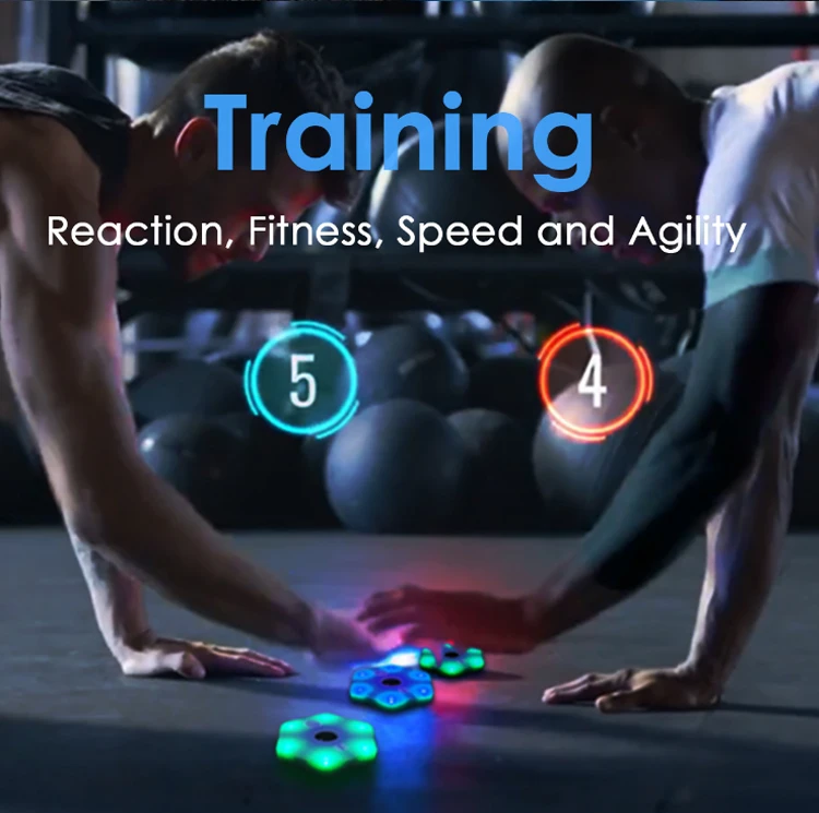 Fitness Touch Light Agile Training Reaction Light Lamp Set/Reaction Light Lamp With Mobile APP Connected