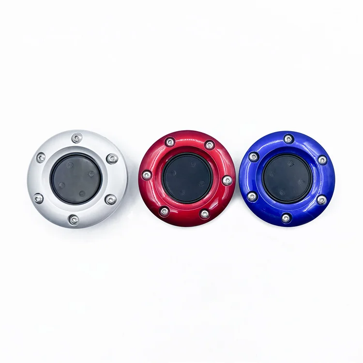 steering wheel center ring horn cover Wheel Horn Button + Carbon Fiber Accessories