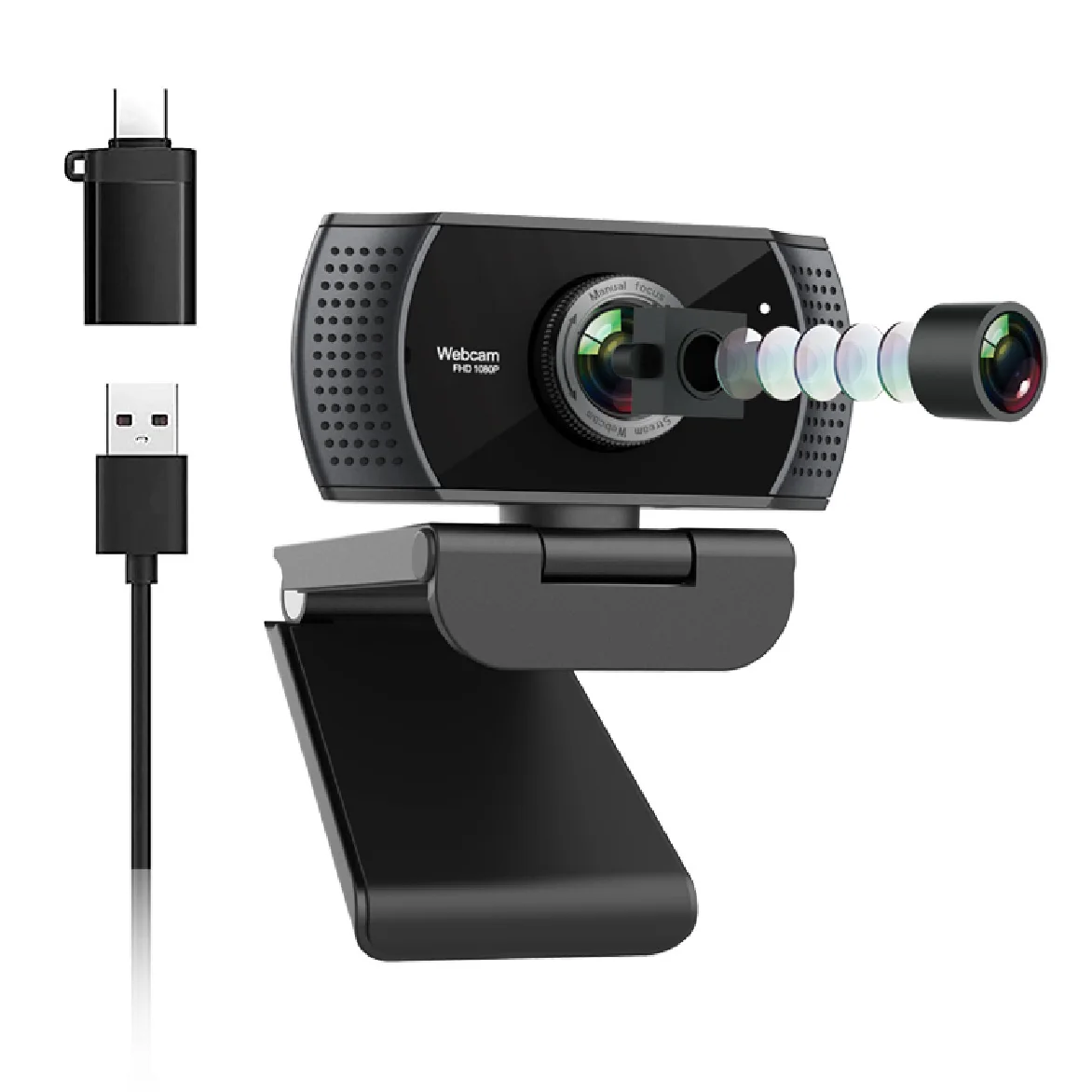 OEM Webcam Camera web 1080p Full HD Web Cam Computer PC Webcam USB Web Cameras