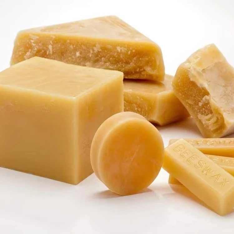 Natural Pure Bee Wax Bulk Organic Raw Yellow Certified Beeswax Blocks Price China Sale Cosmetic Grade Bee Wax for Candle Making
