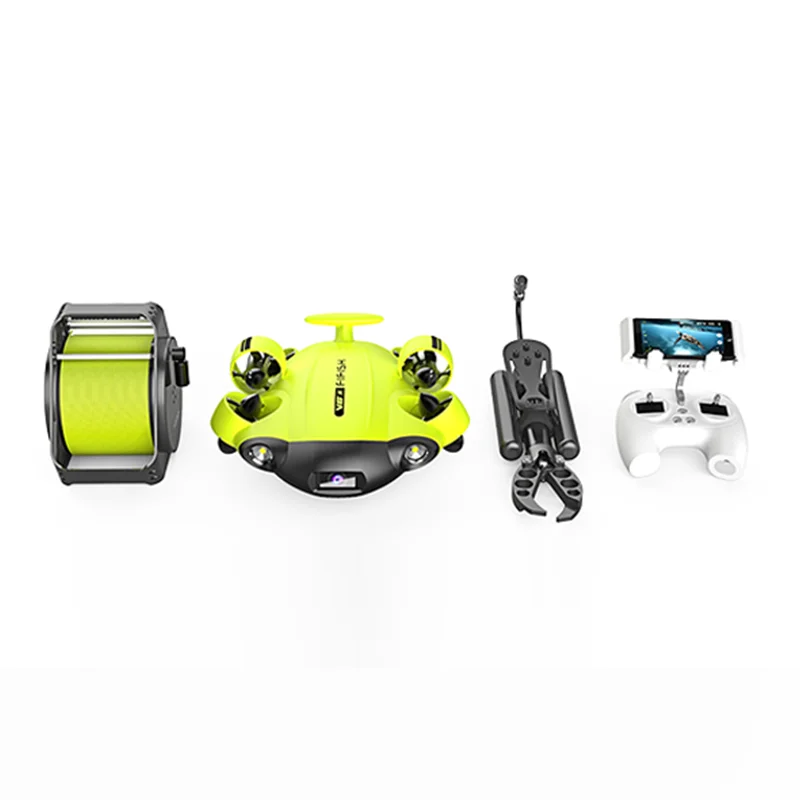 New Fifish V6S   4K UHD Camera VR Control Underwater Drone  Professional sea scooter 100M Cablesea robot ROV Manipulator Drone