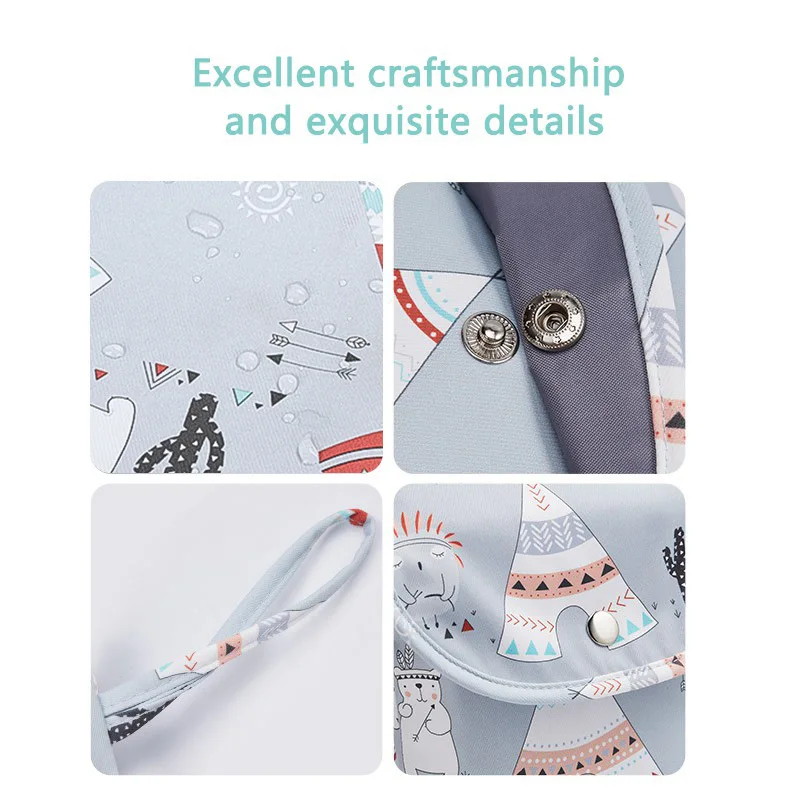 Фабричная сумка для хранения детских подгузников на заказ главный диван водонепроницаемая из ткани Оксфорд переноски