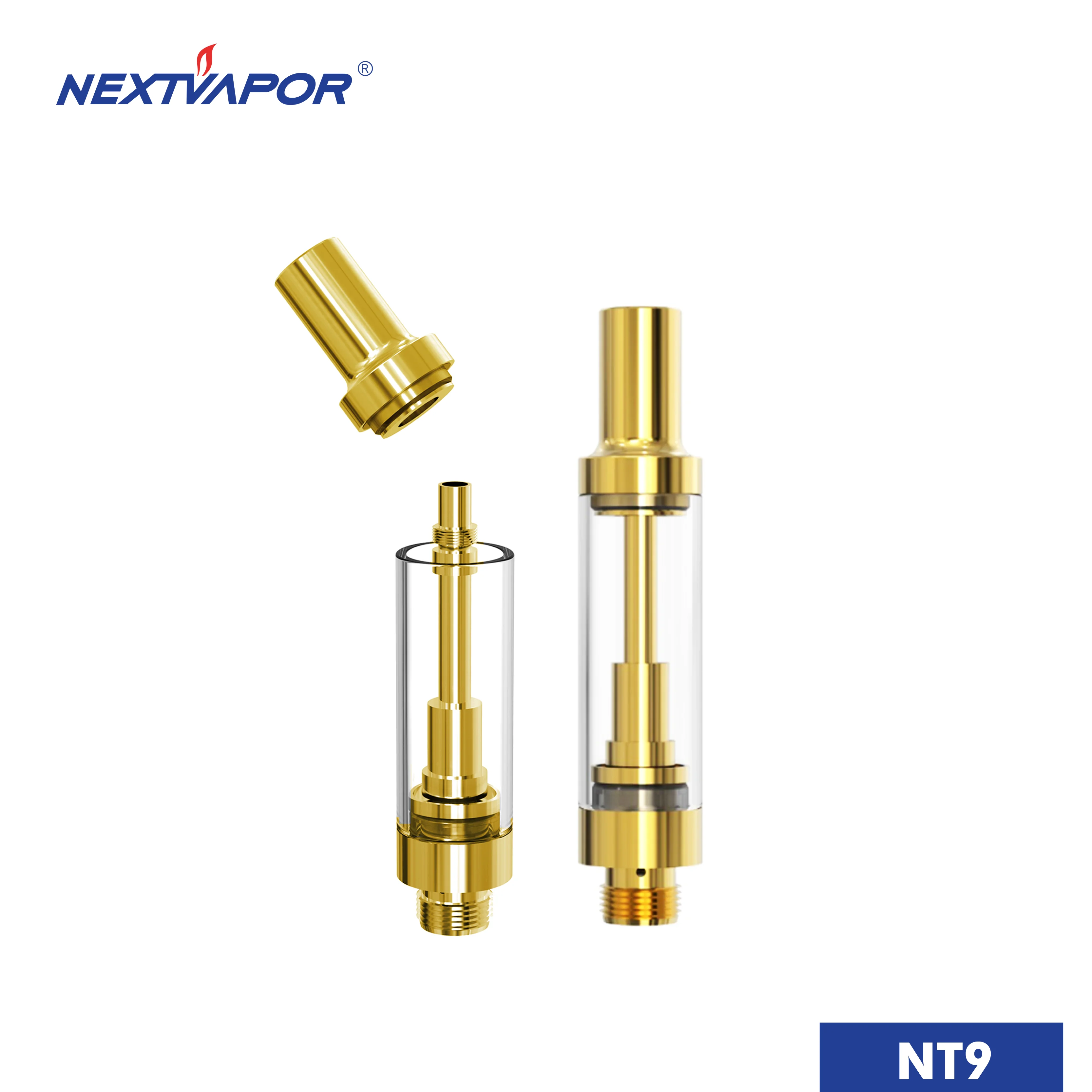 
Wholesale wood mouthpiece ceramic cell 0.5ml 1.0ml vape 510 cartridge for thick oil 