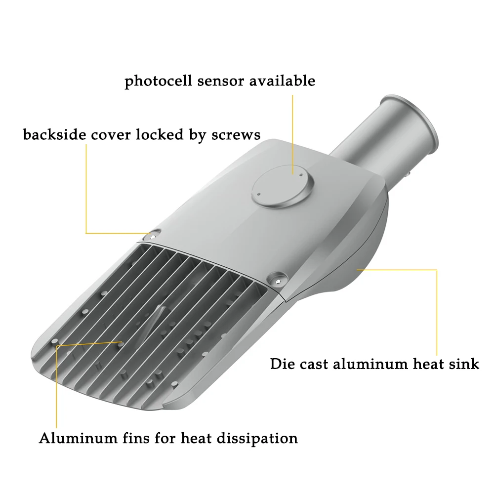 Price Outdoor Aluminum Ip66 Led Street Sensor Street Light 30W 40W 50W 60W 70W 80W 100W 120W 150W 200W Led Street Light