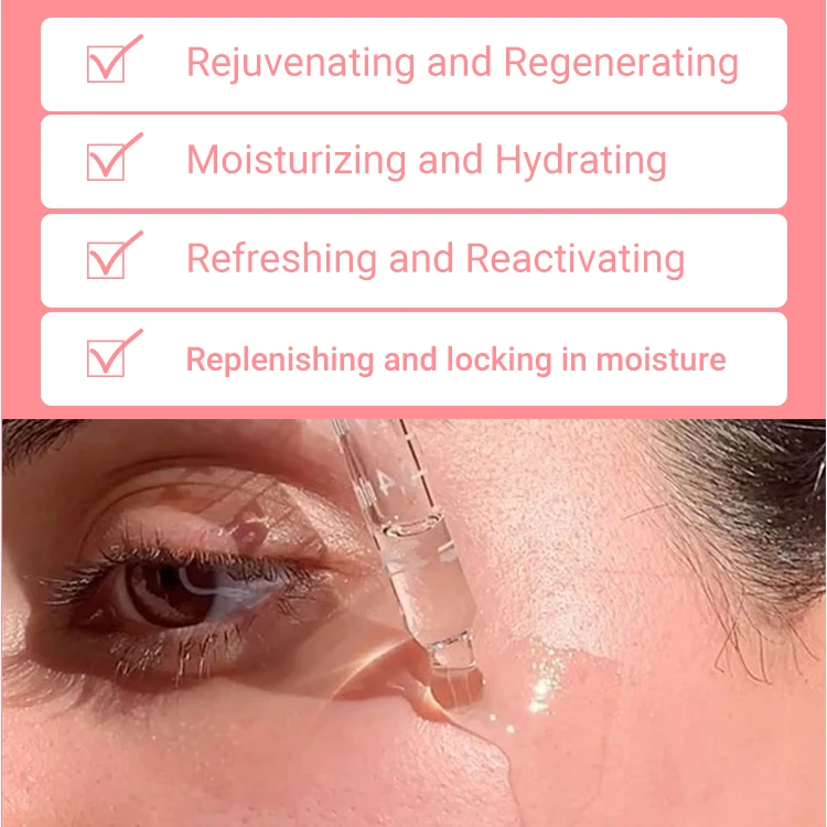 Private Label Rose Serum Lightening Collagen Whitening Moisturizing Vegan Anti-Aging Anti-Wrinkle Face Ordinary Serum