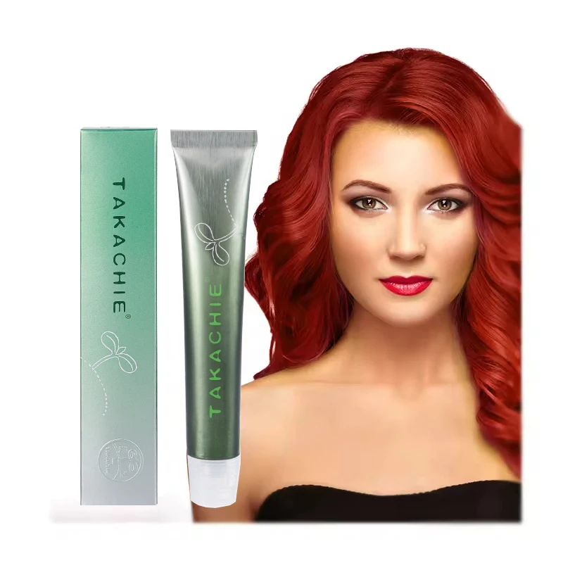 NEW Hair Salon Products Low Ammonia Super Hot Fashion Red Colour Permanent Hair Dye Cream Organic Hair Color Wholesale Dyes