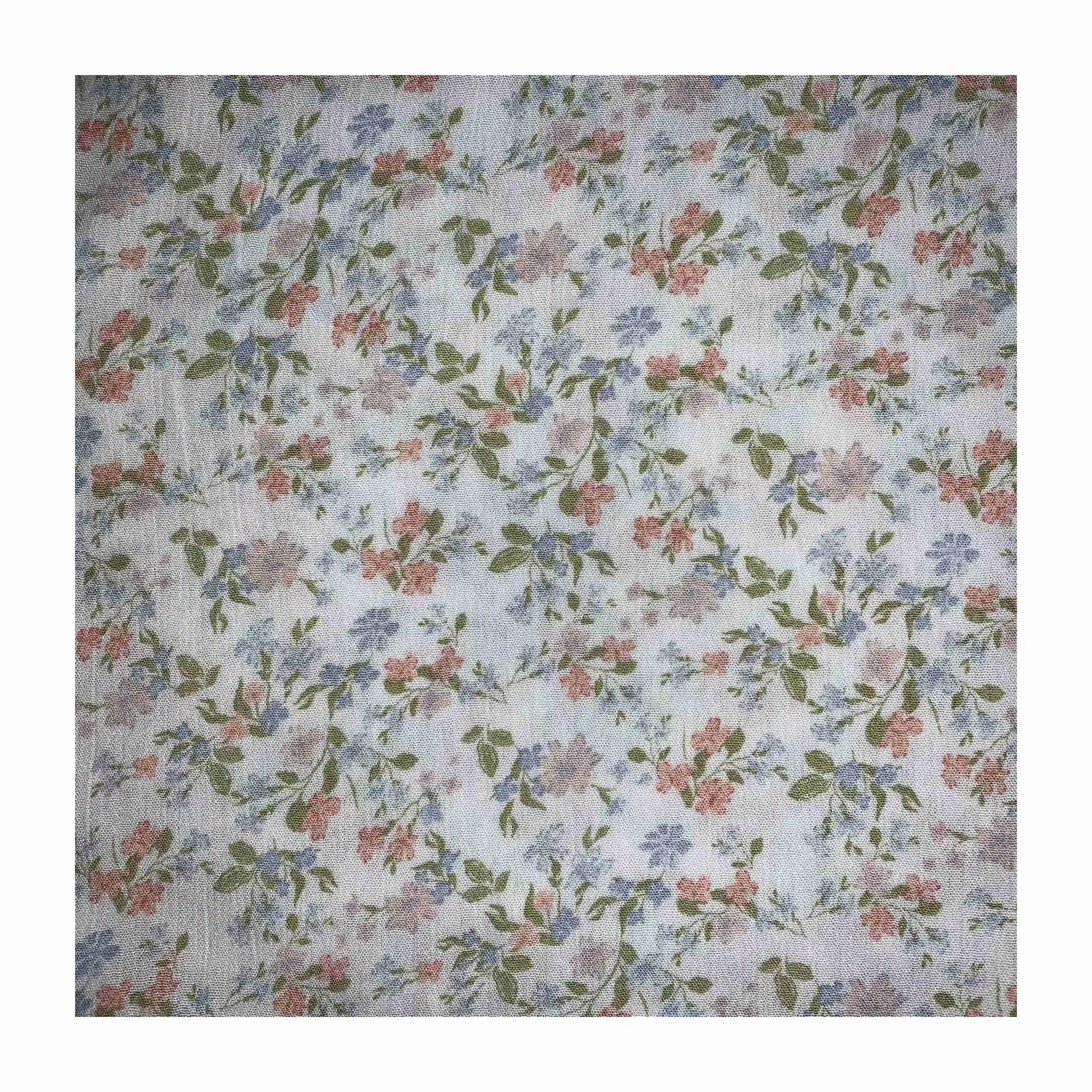 New product 100%rayon fabric 30*24/68*44 crepe woven print