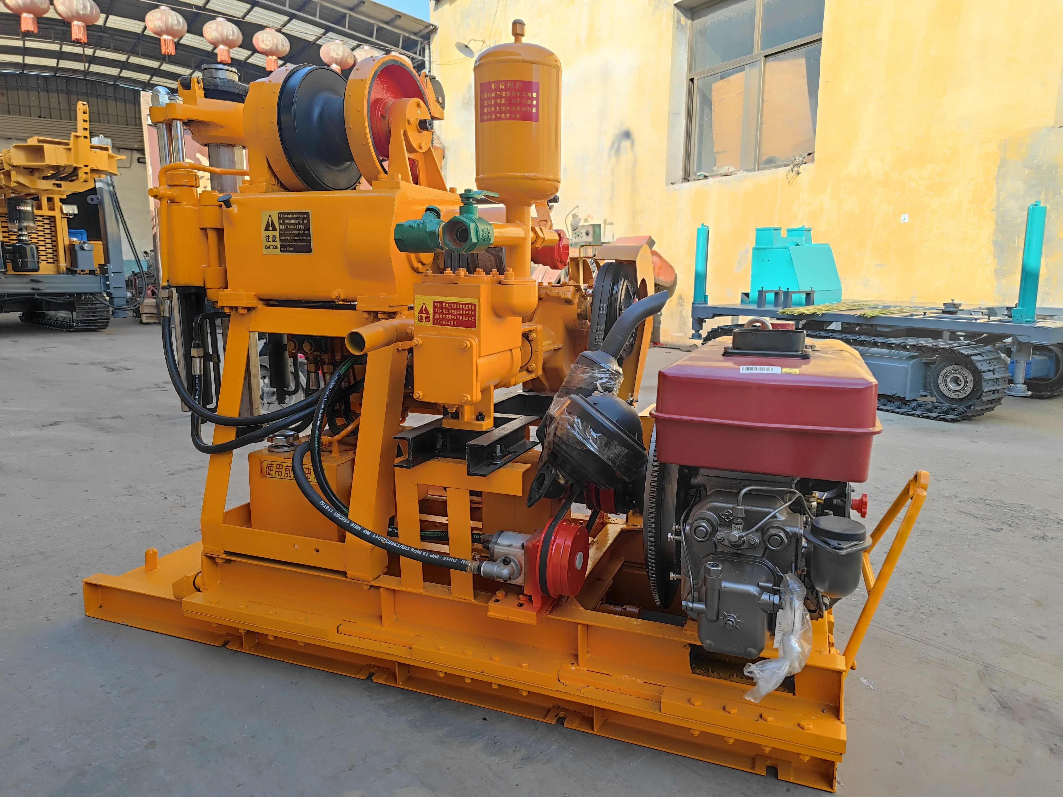 200 meters truck mounted diesel drill rig/hydraulic diesel Water Well rock drilling rig Machine