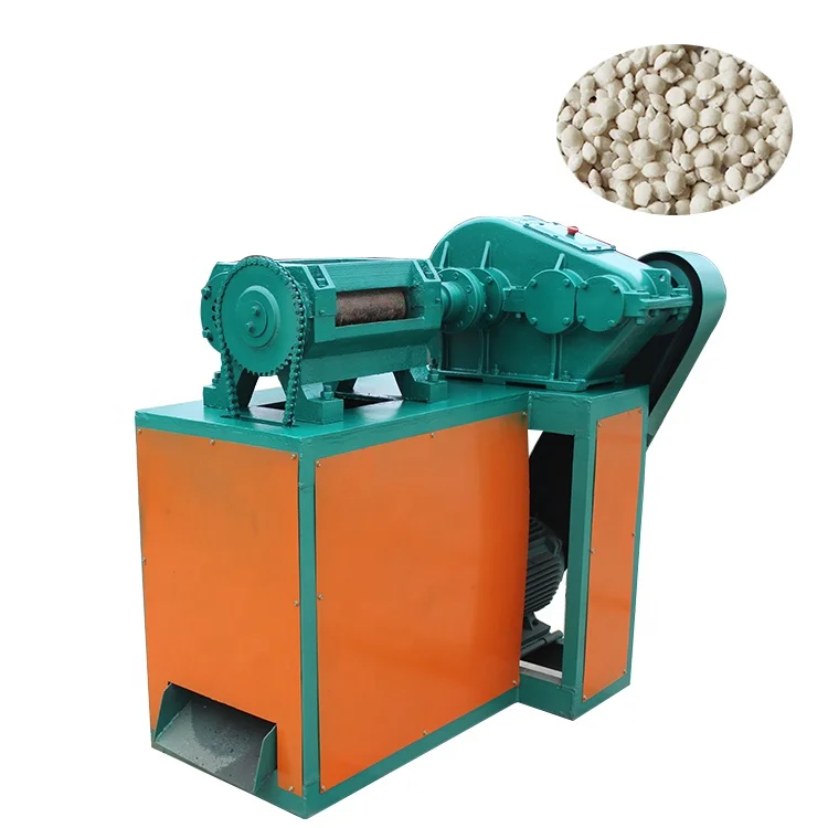 NPK calcium carbonate fertilizer roller press extruder granulator machinery