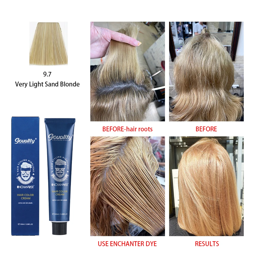 Permnanet Hair Dye Color Cream For Professional Salon