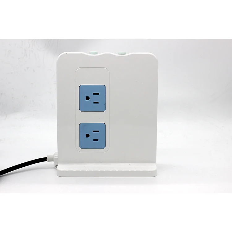 
Hot Sale 2 US 3 Way Cable Socket Extension 10a Plug 