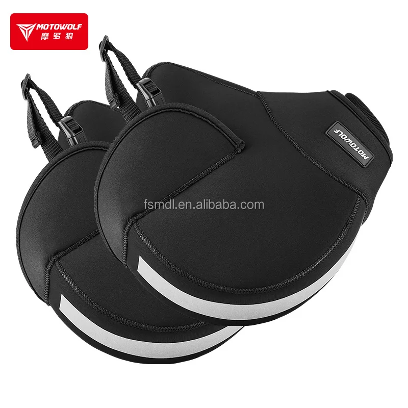 MOTOWOLF waterproof Thicken motorcycle winter handle waterproof warmer cover Handlebar cover