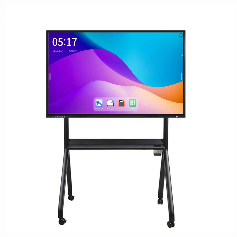55 дюймов 4K ИК сенсорный экран Смарт-доска интерактивная доска Smart OEM ODM цифровая доска 4K дисплей Интерактивная плоская панель
