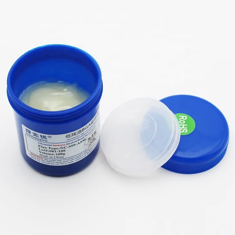 High Quality NC-559-ASM 100g Lead-Free Solder Flux Paste For SMT BGA Reballing Soldering Welding Repair Paste