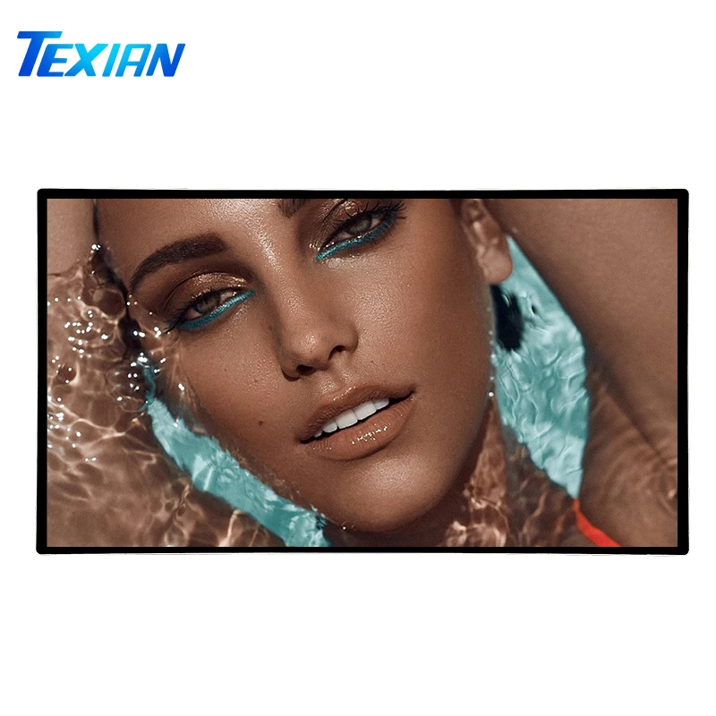 Supermarket Display Product 75 inch Advertising Screen Bus Subway Digital Identification Wall Mounted Lcd Screen Network Play