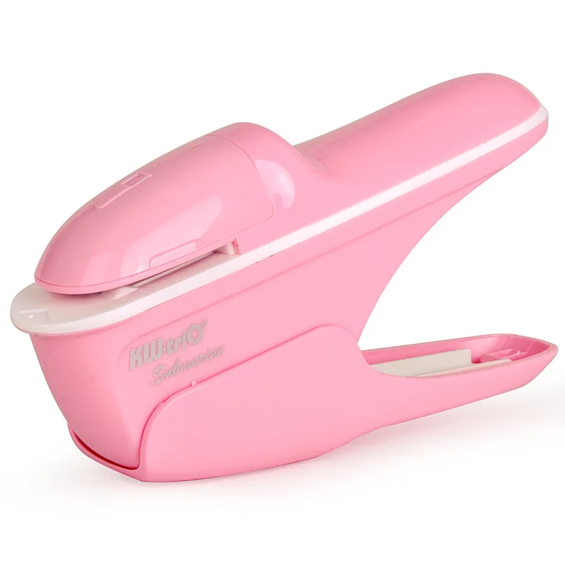 Mini Safe Stapler Free Stapleless Without Staples Stapler8 Sheets Capacity For Paper Stapler Office Binding Supplies