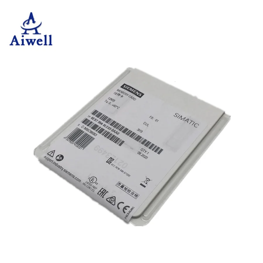 Siemens SIMATIC S7 слот для карт памяти 6ES7 954-8LE03-0AA0 для S7-1X00 процессор SINAMICS 12 мбайт