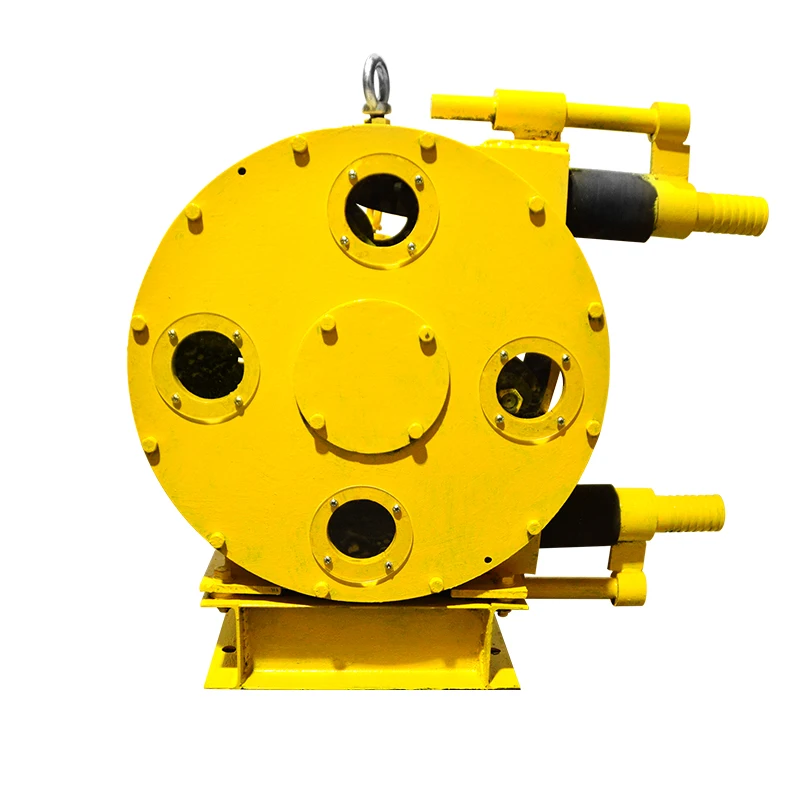 The manufacturer produces large flow peristaltic hose pump for conveying sludge