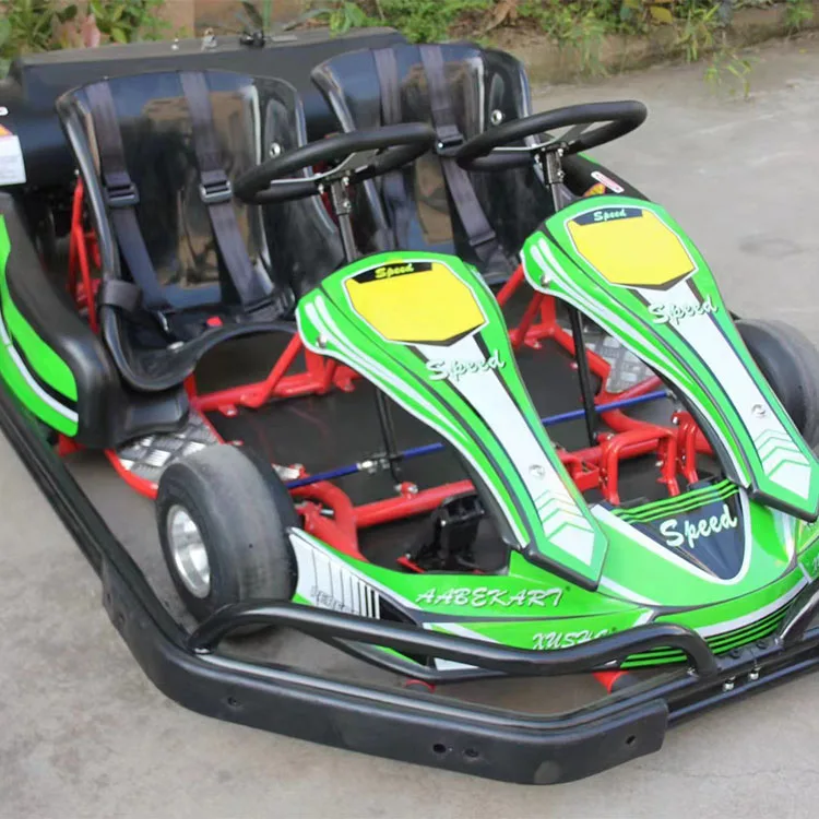 Square Competition Adult Kart Outdoor Play Equipment Four Wheel Off Road Petrol Kart